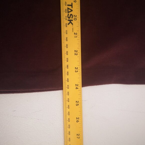 Anne Taylor Loft Ladies Size Small Burgundy Lightweight Turtleneck - Picture 9 of 9